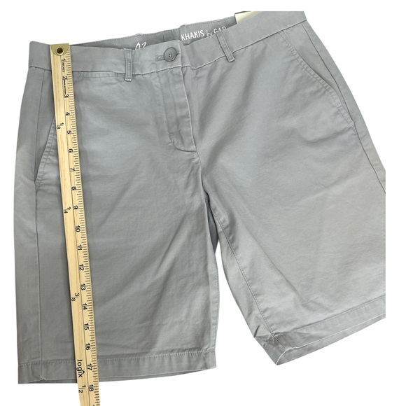 Gap Boyfriend Roll Up Gray Casual Shorts, Size 2 NWT - Picture 5 of 5